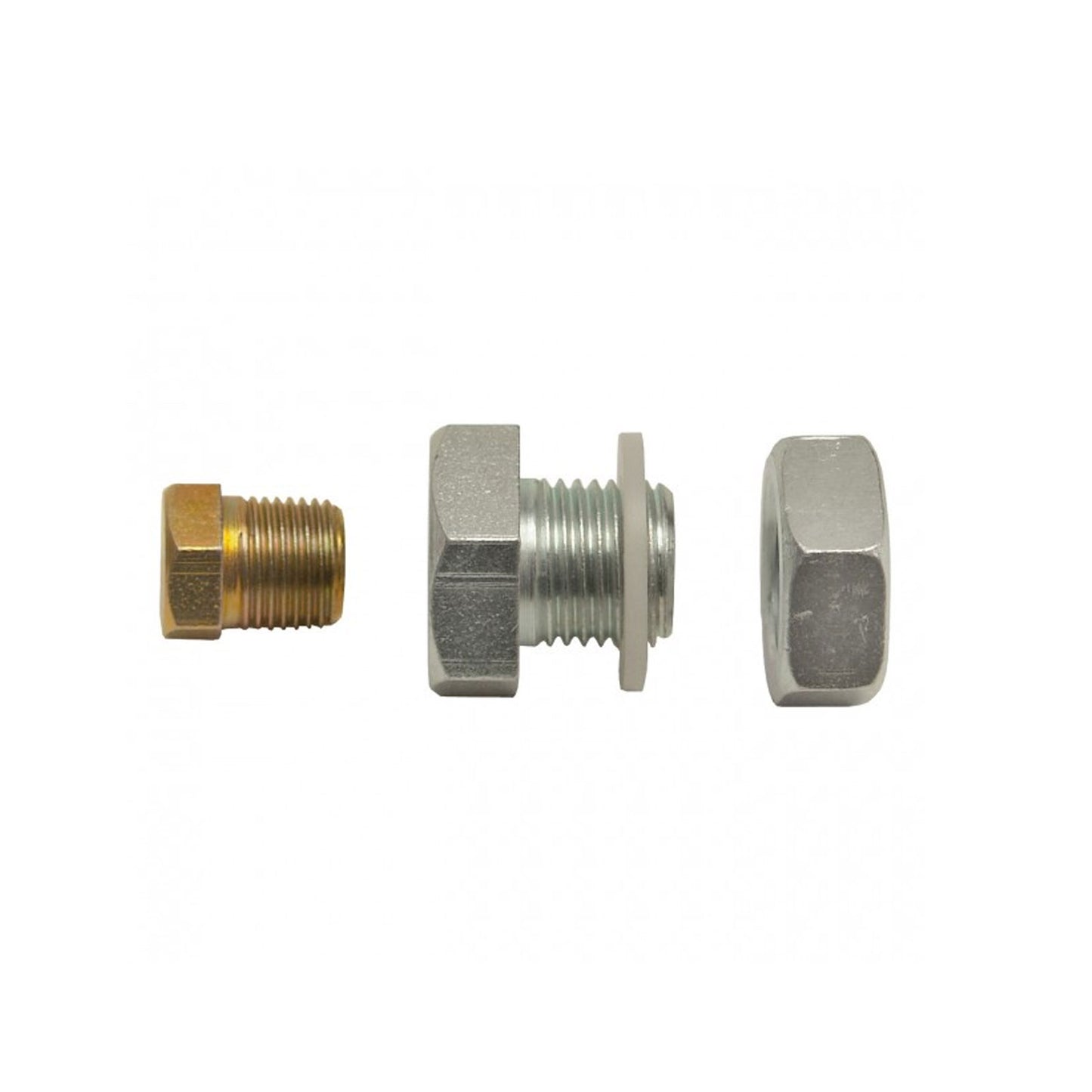 Derale 13010 Universal Transmission Pan Drain Plug Kit for 1/8" NPT Temp Sender