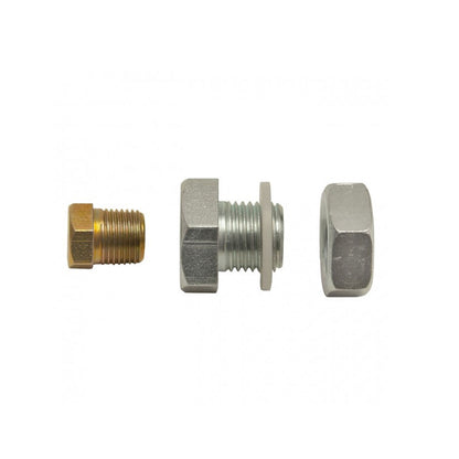 Derale 13010 Universal Transmission Pan Drain Plug Kit for 1/8" NPT Temp Sender