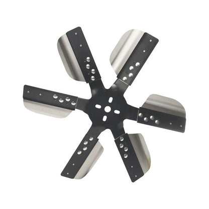 Derale 17017 Heavy Duty Stainless Steel Standard Rotation 17" Inch Flex Fan