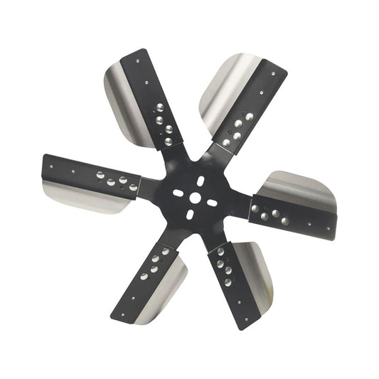 Derale 17017 Heavy Duty Stainless Steel Standard Rotation 17" Inch Flex Fan