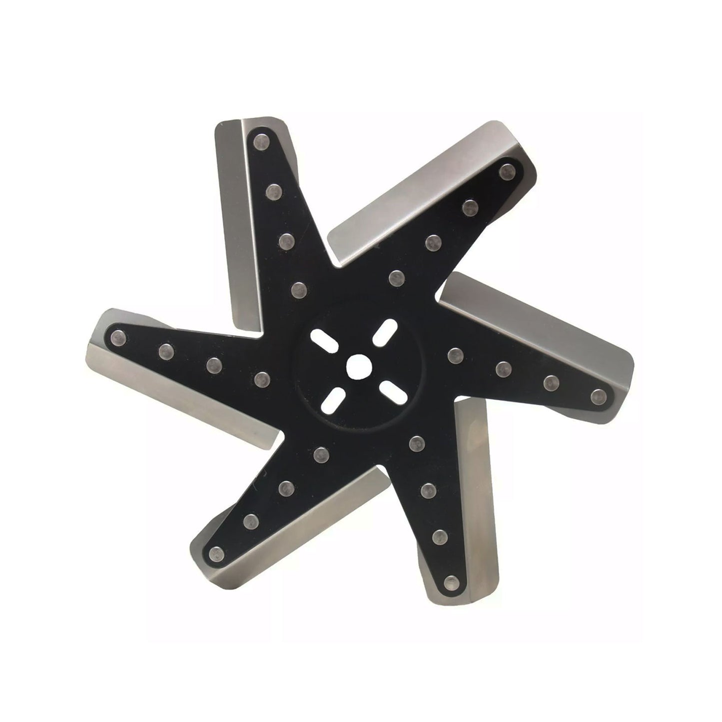 Derale 19113 High Performance Flex Fan 13" Inch Stainless Blade Black Hub