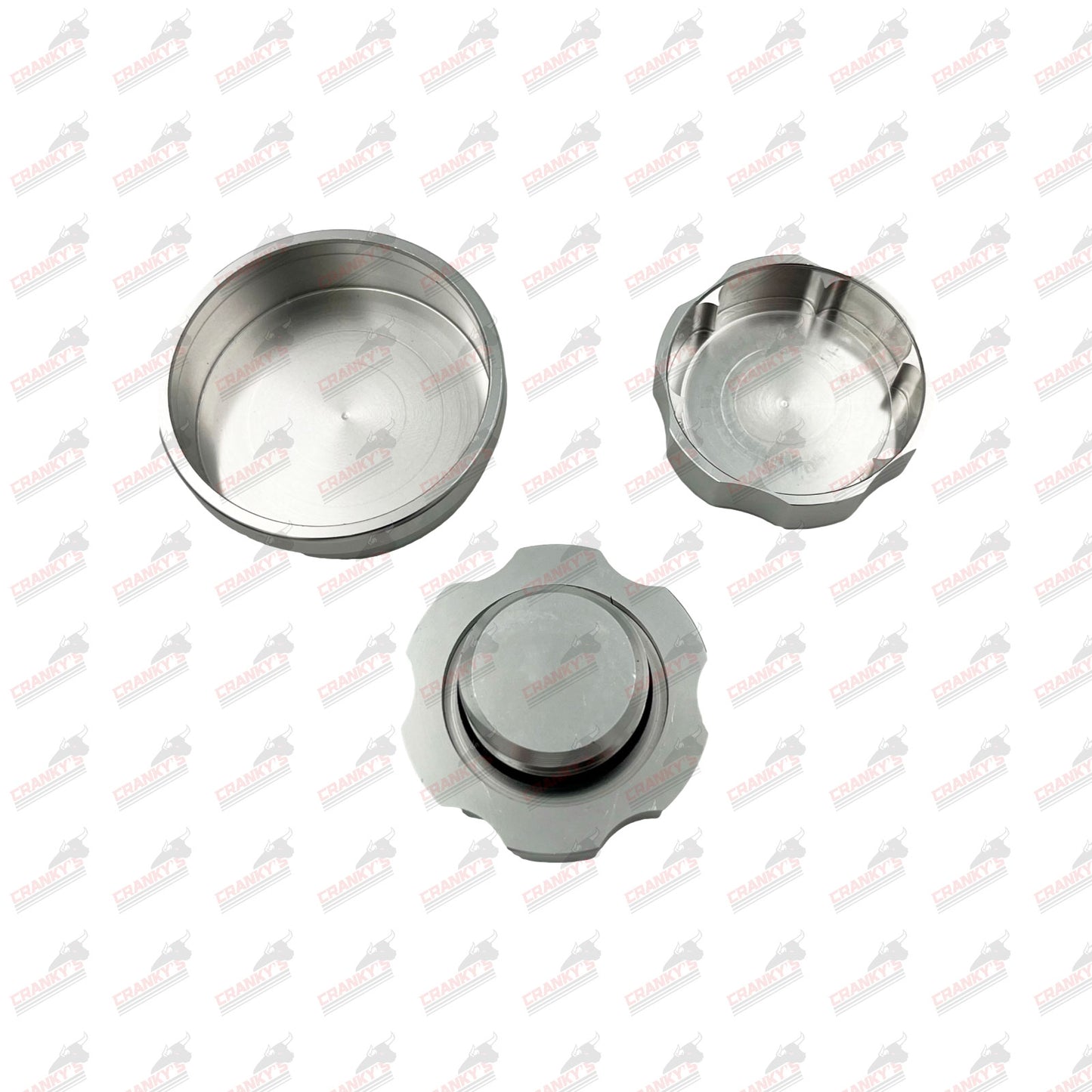 Ford FG XR6 Six Piece Polished Aluminium Engine Dress-Up Kit Fuse ECU Coolant Caps