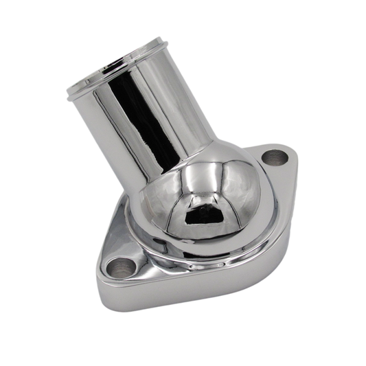 GASO Thermostat Housing Early SBC BBC Chrome Die-cast 1955-1965 Chevrolet V8