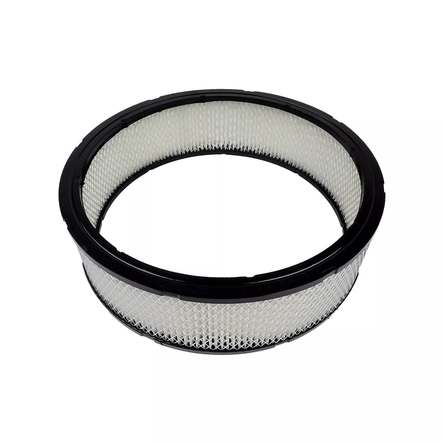 Retro Cadillac / Oldsmobile 'Batwing' Full Scale Black Air Cleaner Assembly 5-1/8" Neck