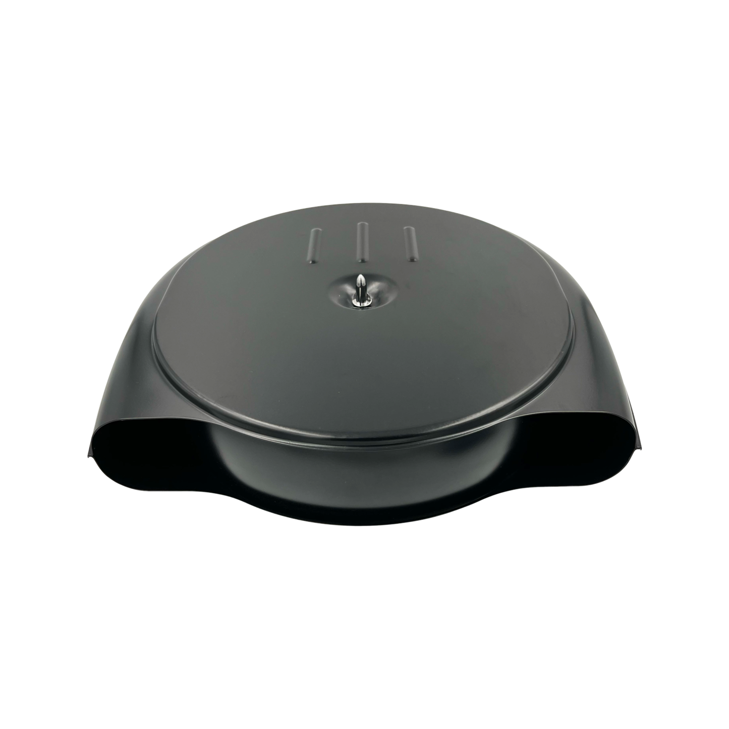 Retro Cadillac / Oldsmobile 'Batwing' Full Scale Black Air Cleaner Assembly 5-1/8" Neck