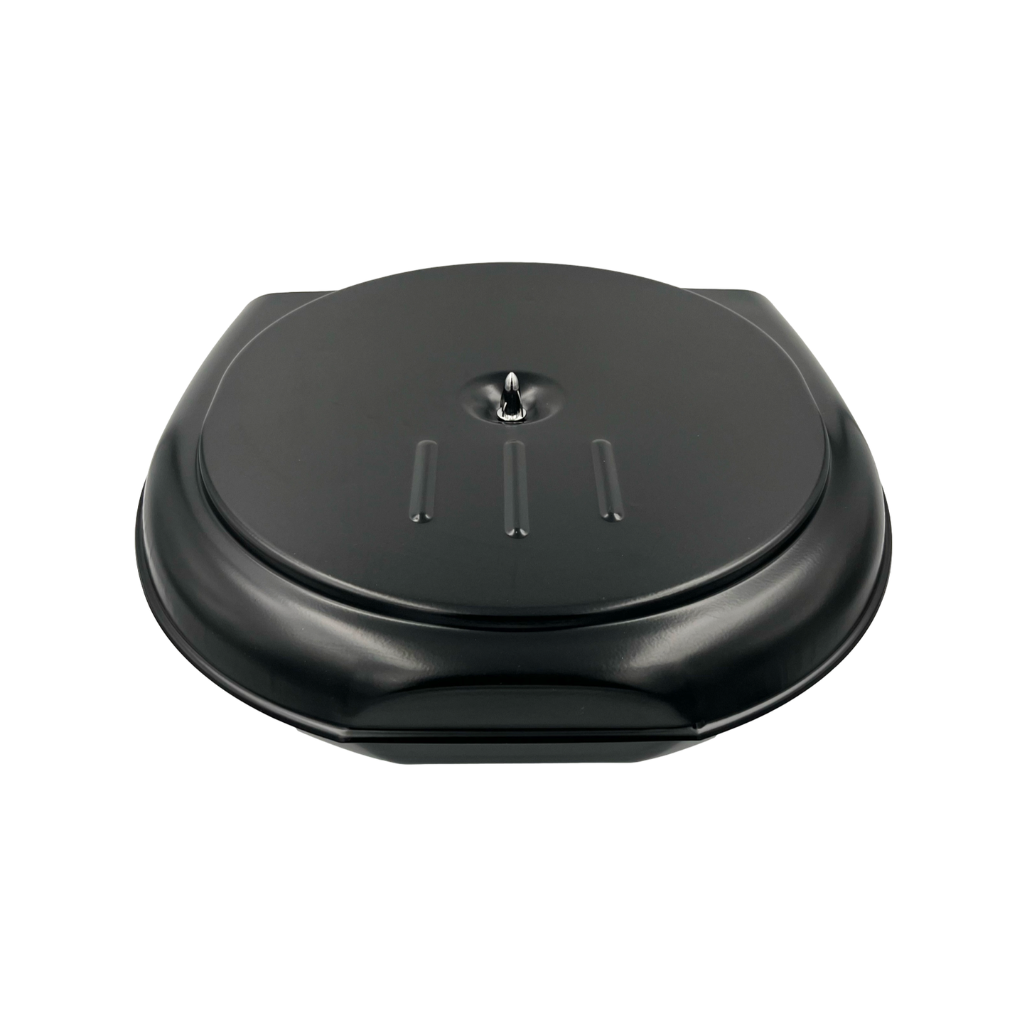 Retro Cadillac / Oldsmobile 'Batwing' Full Scale Black Air Cleaner Assembly 5-1/8" Neck