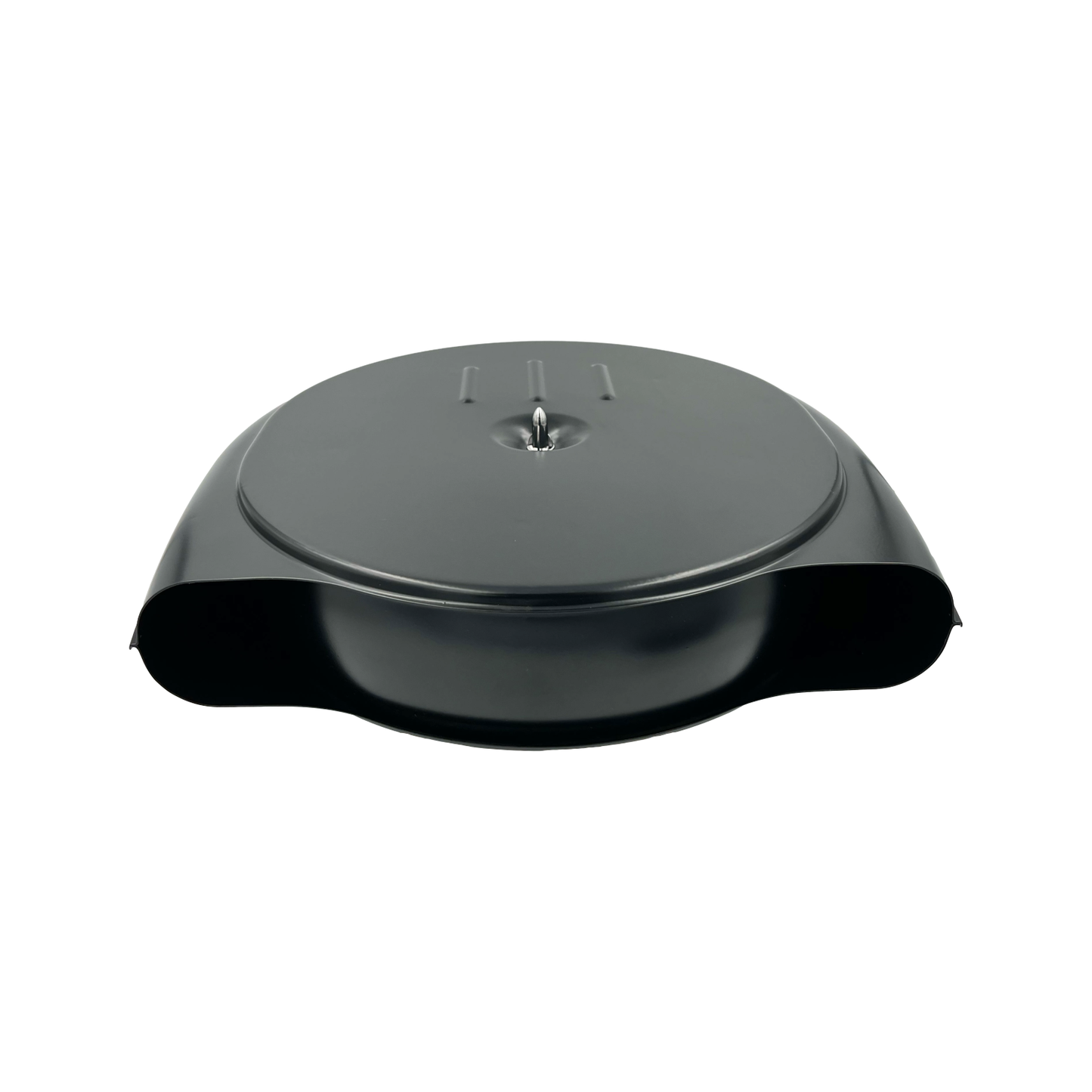 Retro Cadillac / Oldsmobile 'Batwing' Full Scale Black Air Cleaner Assembly 5-1/8" Neck