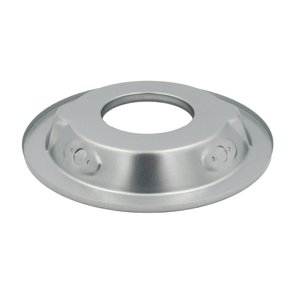 GASO 14" x 3" Chrome Air Cleaner Recessed Base 5-1/8" Neck suit Holley, Edelbrock, Rochester