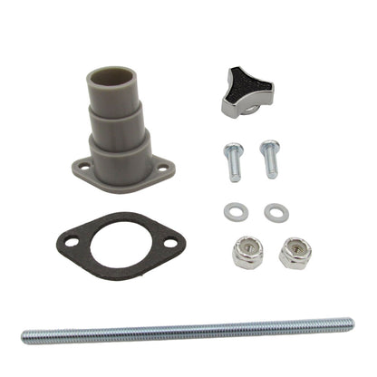 Air Cleaner Chrome 9" X 2" with El Toro Wingnut - 5-1/8" Neck suits Holley & Edelbrock
