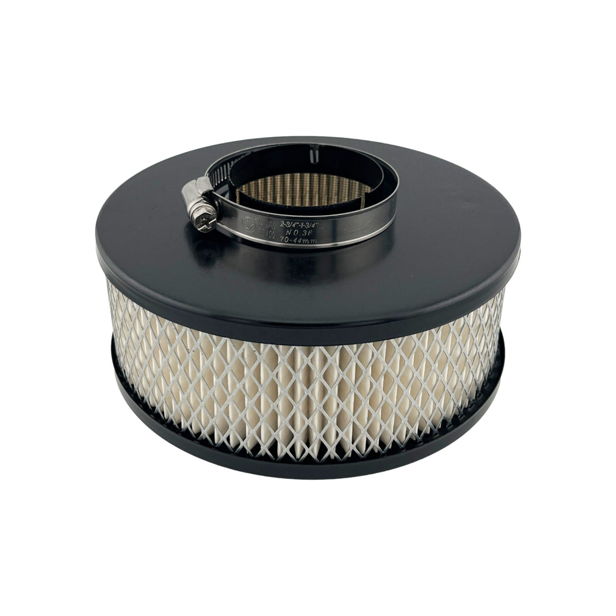 GASO 6-3/8" x 2" Inch Black Air Cleaner with 2-5/16" Stromberg Carburettor Holden 6