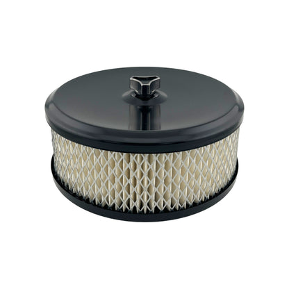 GASO 6-3/8" x 2" Inch Black Air Cleaner with 2-5/16" Stromberg Carburettor Holden 6