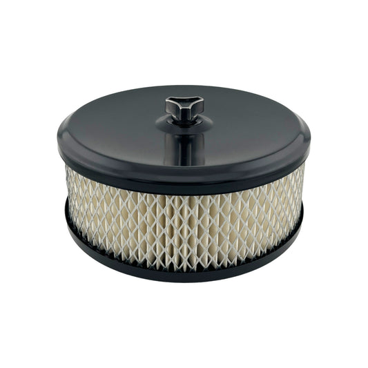 GASO 6-3/8" x 2" Inch Black Air Cleaner with 2-5/16" Stromberg Carburettor Holden 6