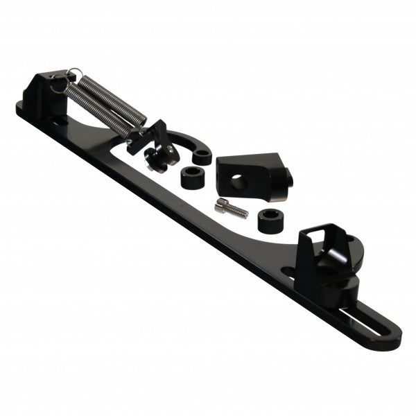 Black Throttle Cable Bracket suits Holley 650 750 Carburettor 4150 4160 Double Pumper