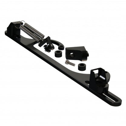 Black Throttle Cable Bracket suits Holley 650 750 Carburettor 4150 4160 Double Pumper