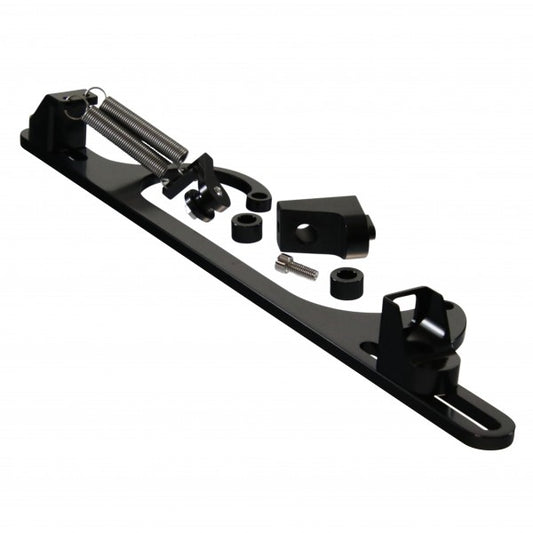Black Throttle Cable Bracket suits Holley 650 750 Carburettor 4150 4160 Double Pumper