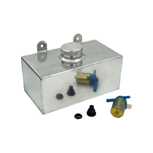 Polished Windscreen Washer Tank & Pump Holden 6 & V8 HQ HJ HX HZ Torana LC LJ LX