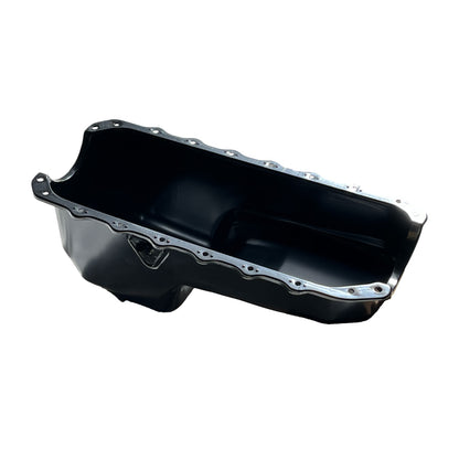 Holden 253 304 308 Oil Pan Black Steel Sump 5.0L Capacity, Holden HQ-WB & Torana LH-UC