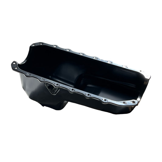 Holden 253 304 308 Oil Pan Black Steel Sump 5.0L Capacity, Holden HQ-WB & Torana LH-UC