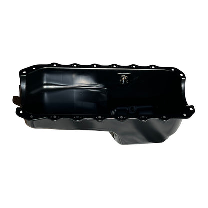Holden 253 304 308 Oil Pan Black Steel Sump 5.0L Capacity, Holden HQ-WB & Torana LH-UC
