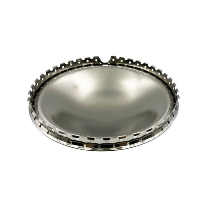 14" Chrome Hollywood "Smoothie" Full Moon Hub Cap Wheel Cover Set of 4