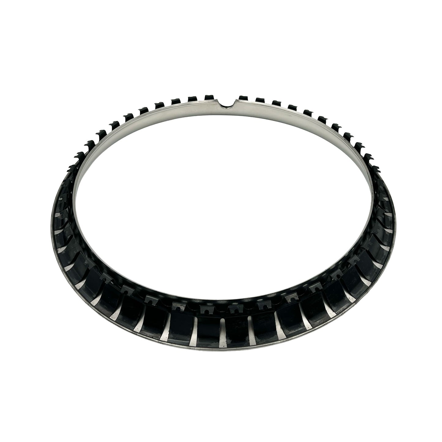 16" Inch Trim Beauty Rings Polished Stainless Steel Universal Fit - Set of 4