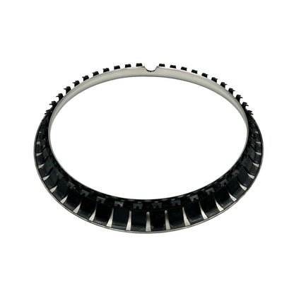 16" Inch Trim Beauty Rings Polished Stainless Steel Universal Fit - Set of 4