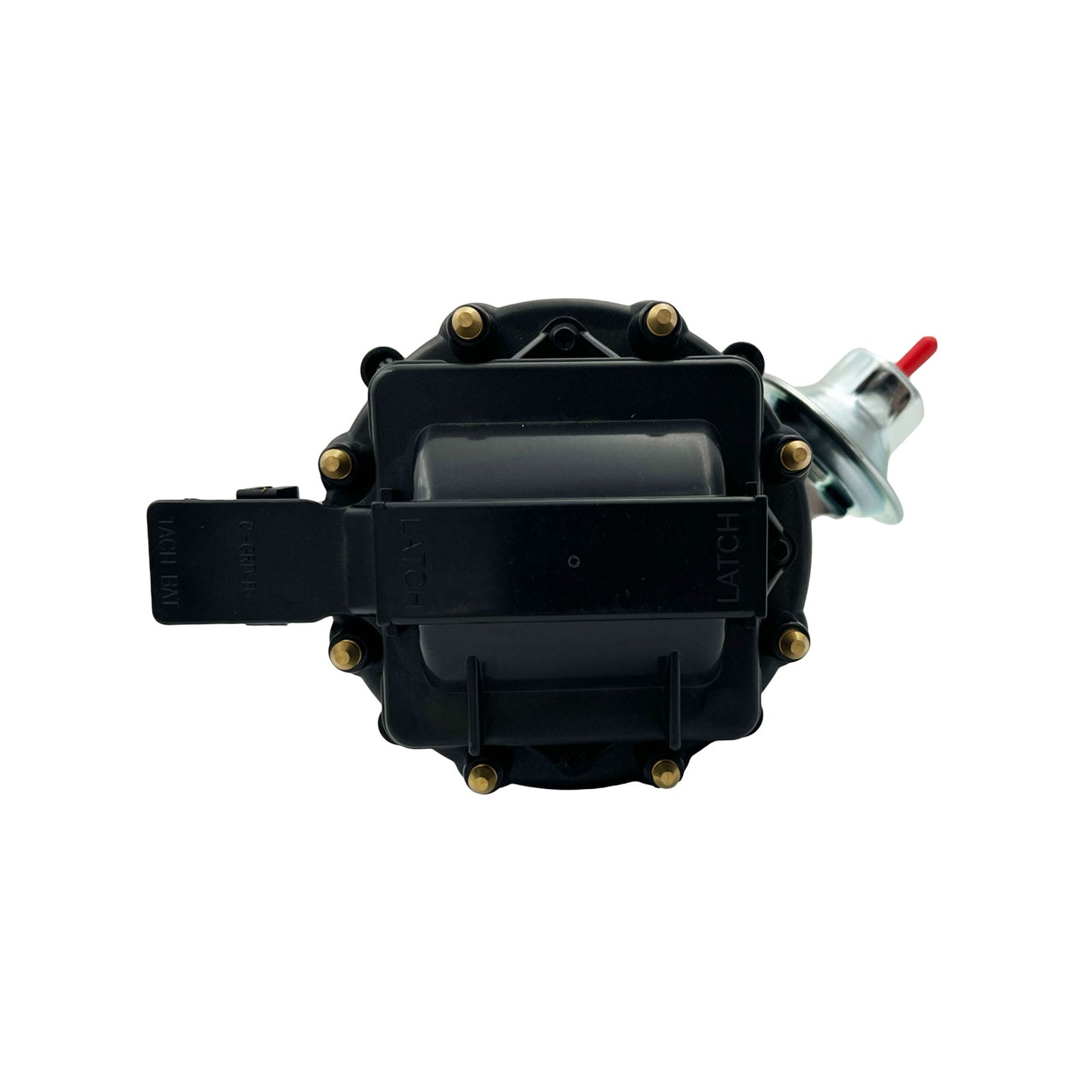 SBC BBC V8 Chevrolet HEI Distributor Black Cap Billet Aluminium Built-In Ignition Module & Coil