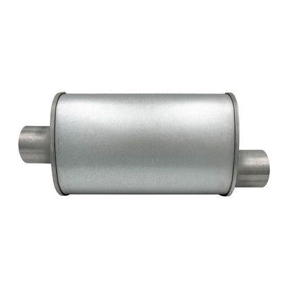 GASO Oval Muffler  3" Inch ID Offset/Centre 9" x 5" x 14" - Straight Through