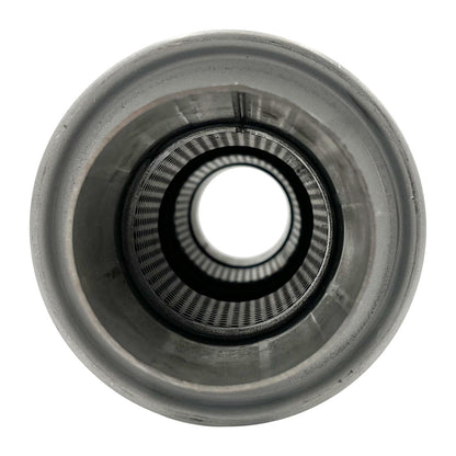 GASO Round Muffler 3" Inch ID Centre/Centre 5" Diam x 12" - Straight Through Chambered
