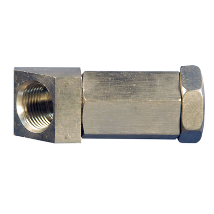O2 Oxygen Sensor Spacer Adapter CEL Fix, M18 x 1.5 Threaded Extender 45 Degree