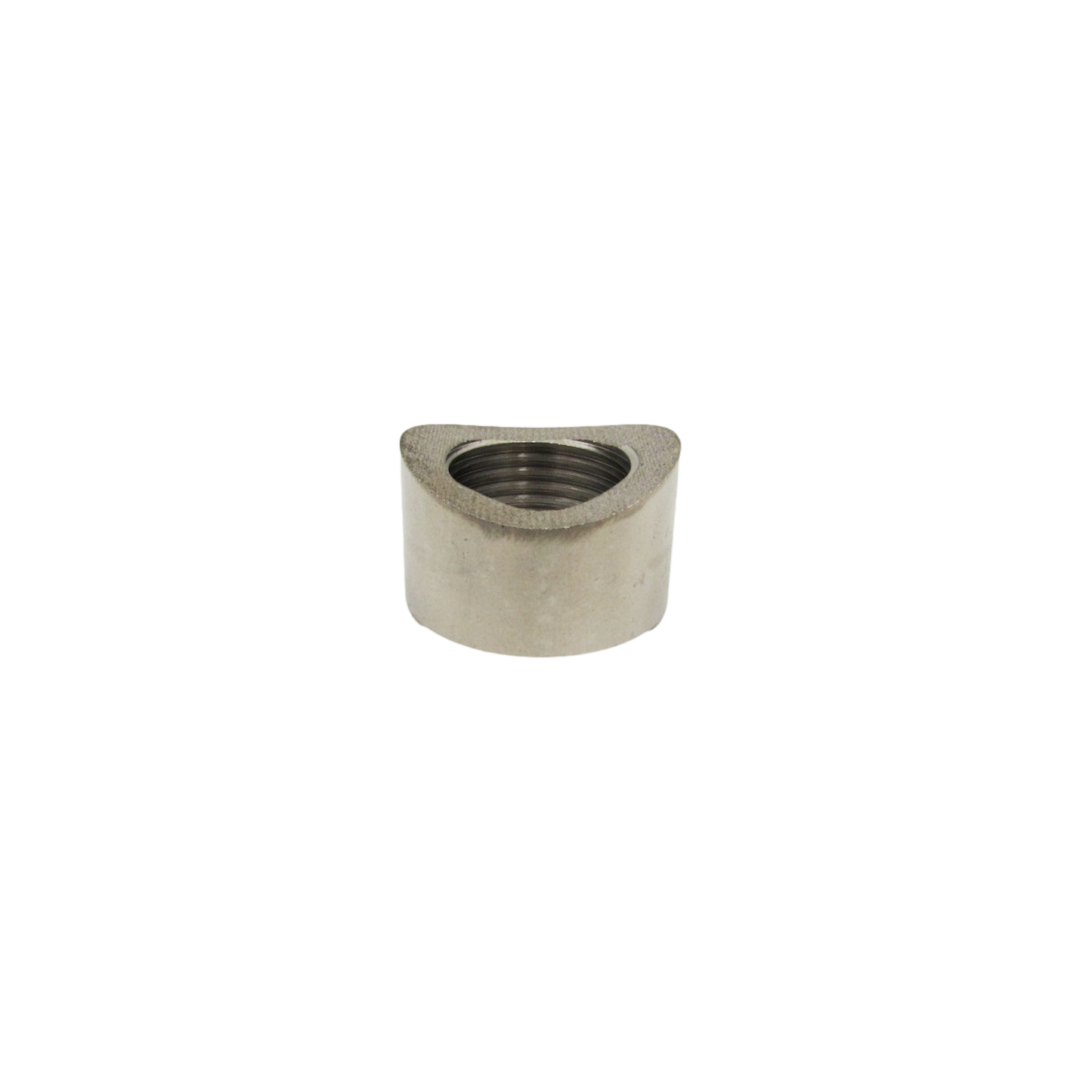 Curved 18mm Oxygen Sensor Weld-On Bung & Plug, O2 Boss, M18 x 1.5 Thread S304