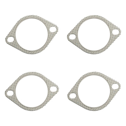 4 Pack of 2-Bolt Exhaust Flange Gaskets - 3 Inch I.D. 105mm Bolt Holes (Holden GMG093-76)