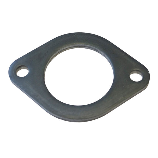 2-Bolt Exhaust Flange Plate – 2.5" Inch (63mm) I.D. 105mm Hole Centres, Mild Steel