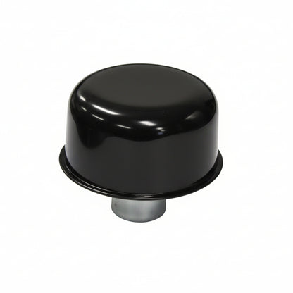 Black breather cap valve cover