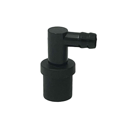 Black Breather Cap & PCV Valve Set - Suits 1.25" Valve Rocker Cover Filler Holes