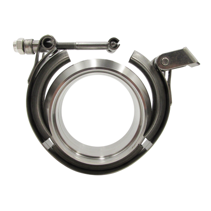 3" (76mm) Quick Release Exhaust V Band Turbo Clamp Flange Kit - 304 Stainless Steel