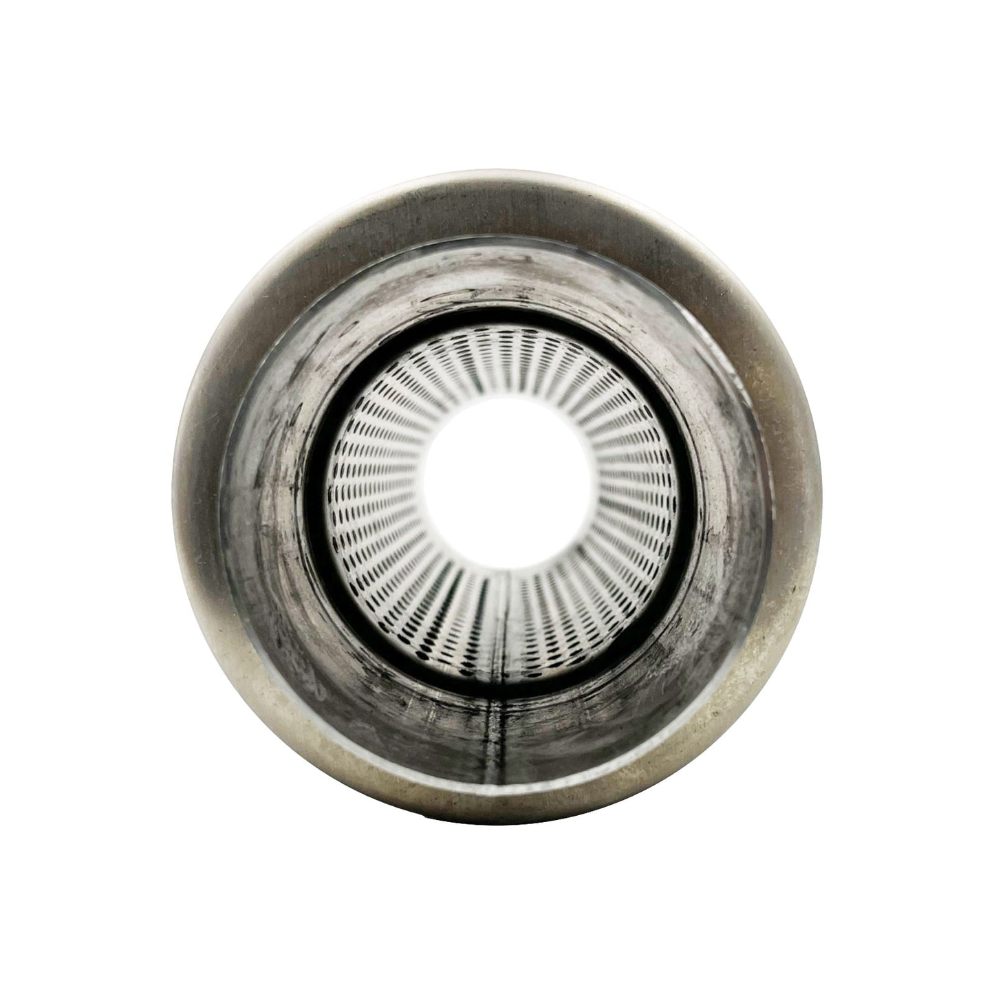 3" Inch Round Performance Muffler 409 Stainless Steel 5" Diameter 12" Long