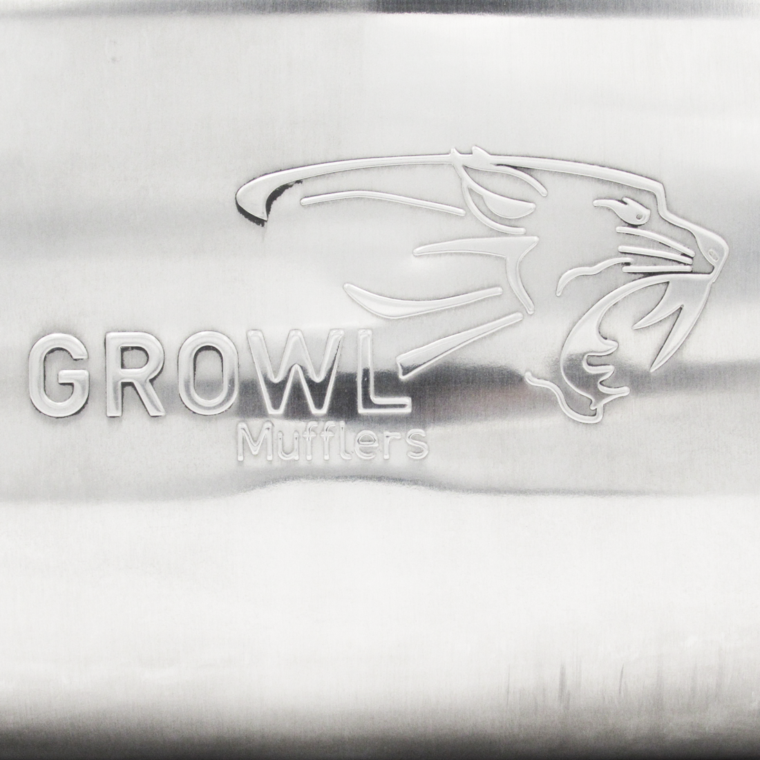 3" Competition Muffler 10x4x14 Oval 409 Polished Stainless Steel Centre/Centre