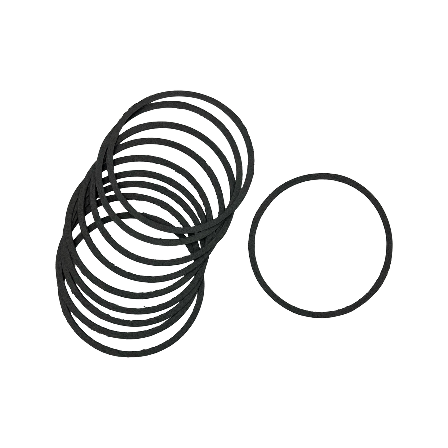 Holley Carby Rochester Quadrajet Edelbrock Carburettor 5-1/8" Air Filter Gaskets Qty 10