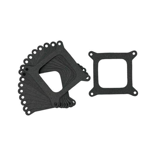 Holley Edelbrock Carter Carby Open Hole Base Gaskets Squarebore Carburettor Qty 10