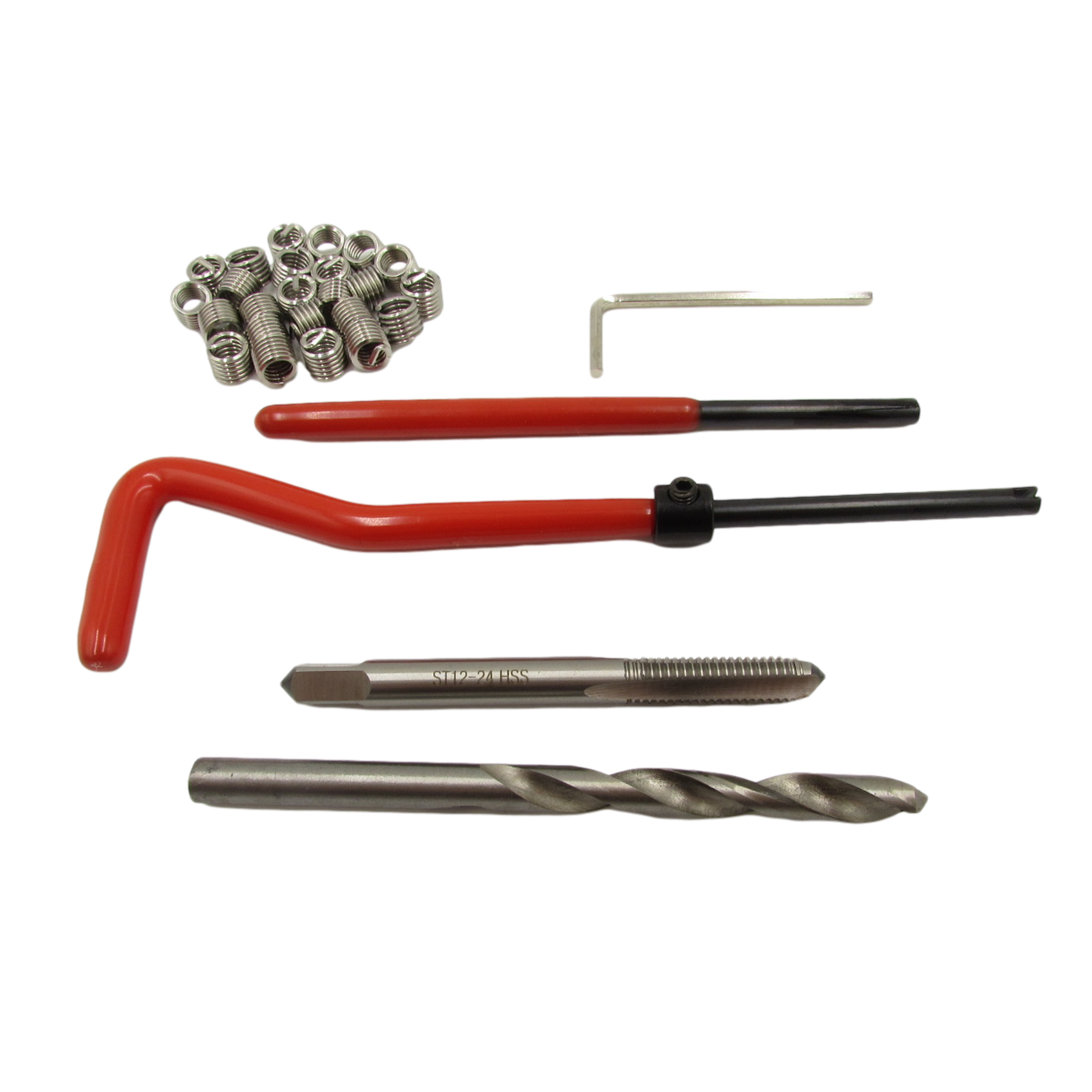 Holley Carby 350 465 600 650 750 Fuel Bowl Screw Heli-Coil Installation Kit 12-24