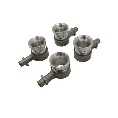 Holley 2300 4150 4160 Annular Booster Insert 12 Hole .500 I.D. Silver QFT AED CCS