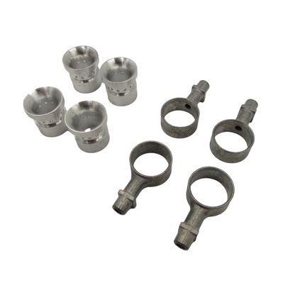 Holley 2300 4150 4160 Annular Booster Insert 12 Hole .500 I.D. Silver QFT AED CCS
