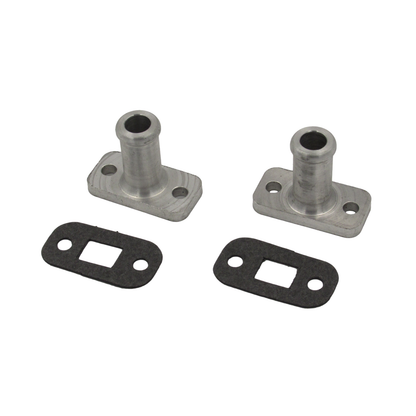Holden HD HR X2 Heat Hose Fittings for Twin Stromberg Intake Manifold