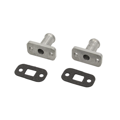 Holden HD HR X2 Heat Hose Fittings for Twin Stromberg Intake Manifold