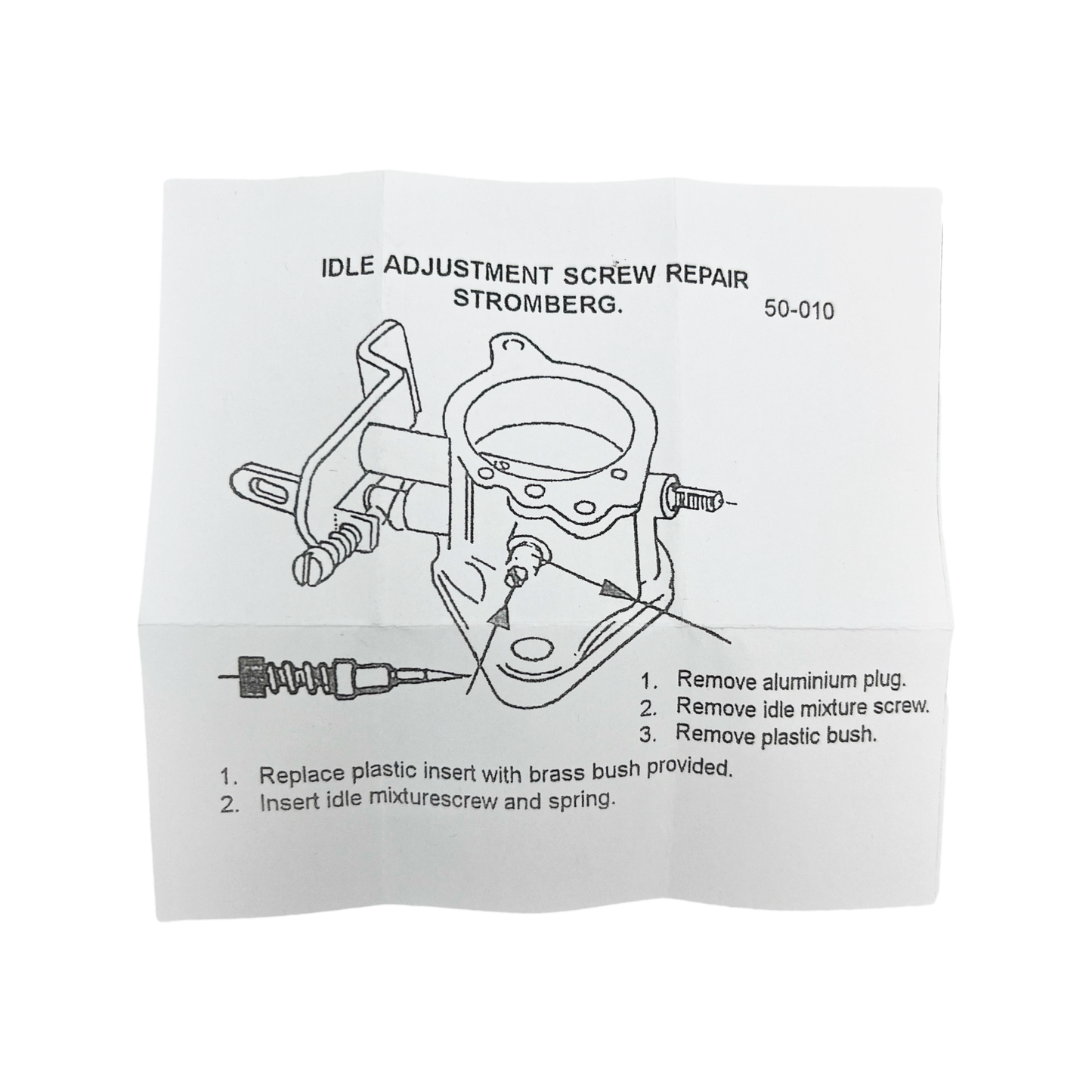 HOLDEN FORD Stromberg Carby Idle Mixture Screw Repair Kit XC XD XB HX HZ LH UC