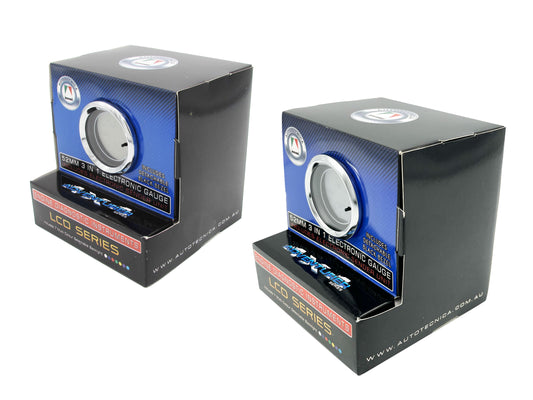 Ultimate Diesel Gauge Kit 2" 52mm Digital EGT Boost Psi Oil Pressure Water Temp