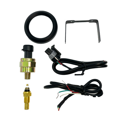 Ultimate Diesel Gauge Kit 2" 52mm Digital EGT Boost Psi Oil Pressure Water Temp