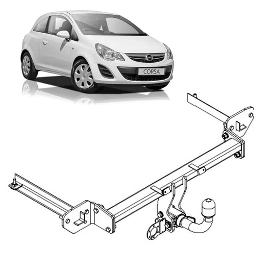 TAG Towbar European for Opel Astra (09/2012 - 12/2013)