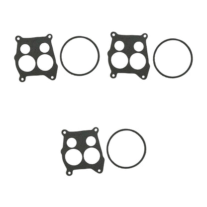 Thin Base Filter Gasket Holley Spreadbore Rochester Quadrajet HK HG HQ HJ - 3 Pack